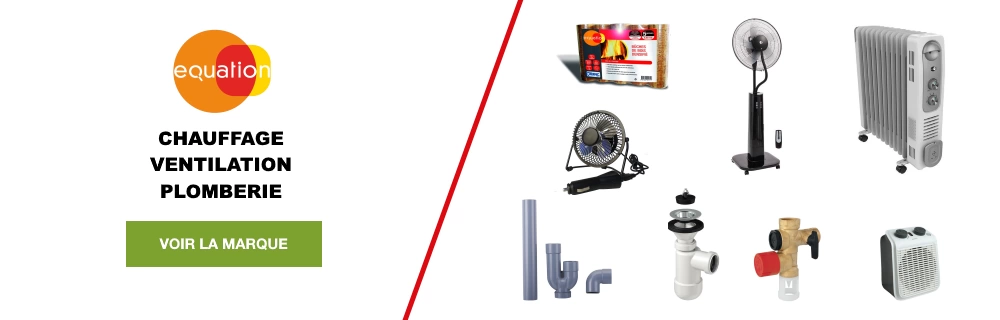 EQUATION : CHAUFFAGE VENTILATION PLOMBERIE.