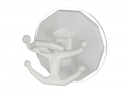 Crochet ventouse Fixcup 7.5 x 7.5 x 6 cm, blanc, 3M