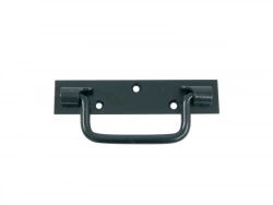 Poignée Sur Platine Acier Prépeint, H.25 X L.160 X P.10 Mm