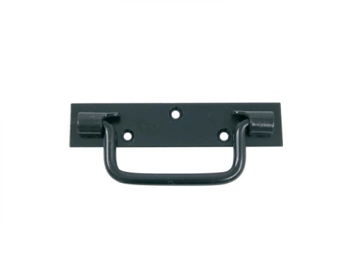 Poignée Sur Platine Acier Prépeint, H.25 X L.160 X P.10 Mm