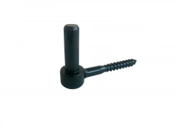 Gond acier prépeint, H.60 x diam. 14 mm