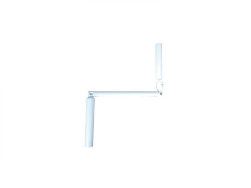 Poignée Manivelle Acier Laqué, H.415 X L.20 X P.20 Mm