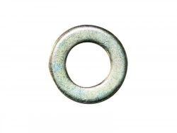 Lot De 4 Rondelles Acier Zingué, H.2 X L.25 X P.25 Mm