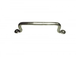 Poignée Fil À Pattes D 8 X L 140 Mm Acier Zingué Blanc