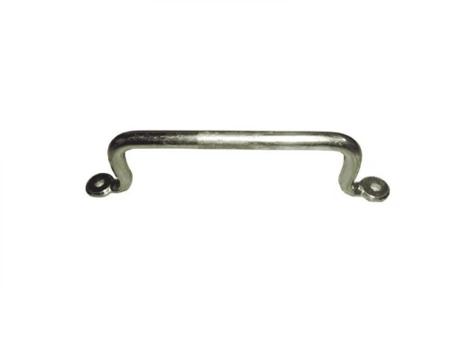 Poignée Fil À Pattes D 8 X L 140 Mm Acier Zingué Blanc