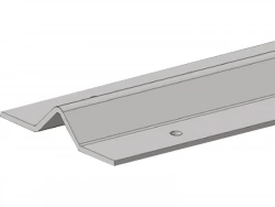 Rail De Guidage Acier Galvanisé, H.20 X L.2000 X P.70 Mm