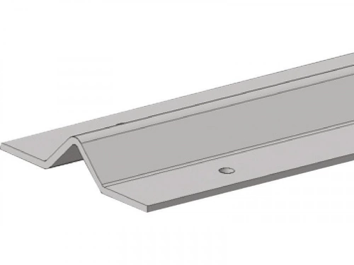 Rail De Guidage Acier Galvanisé, H.20 X L.2000 X P.70 Mm