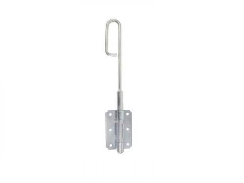 Verrou Baïonnette Acier Zingué, H.200 X L.60 X P.20 Mm