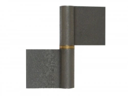 Paumelle De Grille Acier Brut, H.100 X L.90 X P.16 Mm