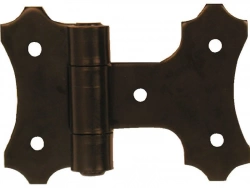 Charnière Forte Acier Prépeint, H.130 X L.95 X P.21 Mm
