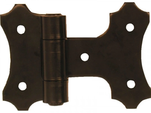 Charnière Forte Acier Prépeint, H.130 X L.95 X P.21 Mm