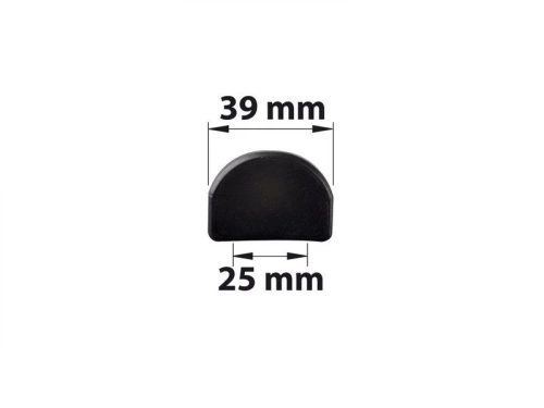 Lot De 2 Protecteurs De Butée Plastique Plastifié, H.35 X L.40 X P.6 Mm