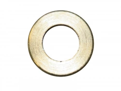 Lot De 4 Rondelles Laiton Brut, H.2 X L.25 X P.25 Mm