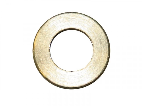 Lot De 4 Rondelles Laiton Brut, H.3 X L.25 X P.25 Mm