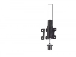 Verrou D'Espagnolette Composite Plastifié, H.100 X L.46 X P.25 Mm