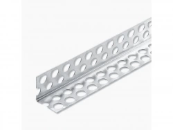Cornière égale en aluminium brut, L.2.5 M X l.2.5 x H.2.5 cm