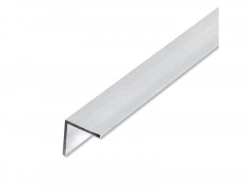Cornière Égale Aluminium Brut, L.1 M X L.0.75 Cm X H.0.75 Cm