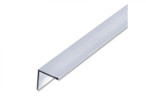 Cornière Égale Aluminium Brut, L.2.5 M X L.1.15 Cm X H.1.15 Cm