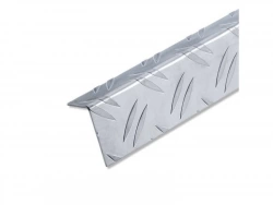 Cornière Inégale Aluminium Brut, L.1 M X L.5.36 Cm X H.2.95 Cm