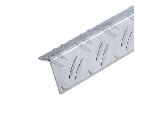 Cornière Inégale Aluminium Brut, L.1 M X L.5.36 Cm X H.2.95 Cm