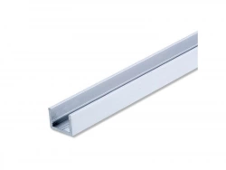 U Rectangulaire Aluminium Anodisé, L.1 M X L.2.25 Cm X H.1 Cm