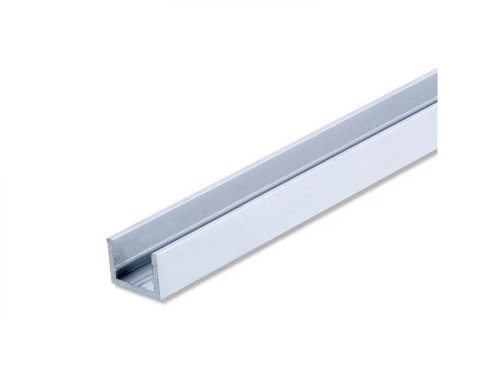 U Rectangulaire Aluminium Anodisé, L.1 M X L.2.25 Cm X H.1 Cm
