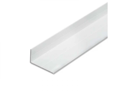 Cornière Inégale Rainuré En Pvc Mat, L1M X L1.95Cm X H1.15Cm X Ép0.15Cm