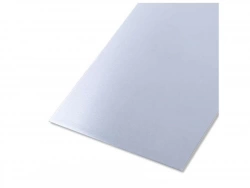 Tôle Aluminium Lisse Brut Gris L.25 X L.50 Cm Ep.1.5 Mm
