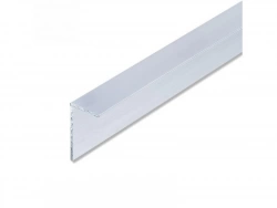 Cornière Inégale Aluminium Brut, L.2.5 M X L.4.35 Cm X H.2.35 Cm