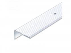 Nez De Marche Aluminium Anodisé, L.2 M X L.1.9 Cm X H.2 Cm