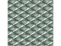 Tôle Acier Métal Déployé Brut Gris L.25 X L.50 Cm Ep.2.8 Mm