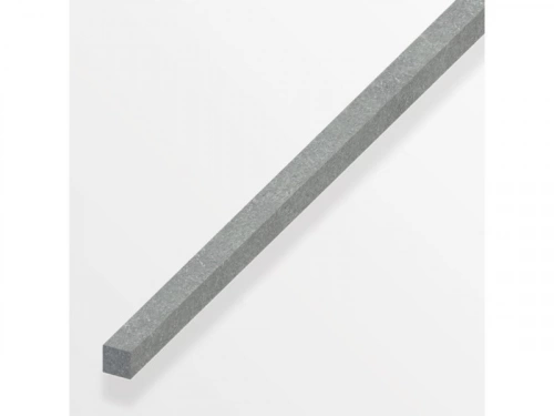 Carré Plein Acier Brut, L.1 M X L.0.8 Cm X H.0.8 Cm