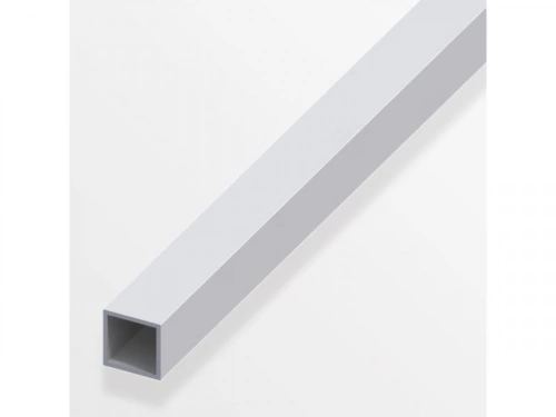 Tube Carré Aluminium Anodisé, L.1 M X L.2 Cm X H.2 Cm