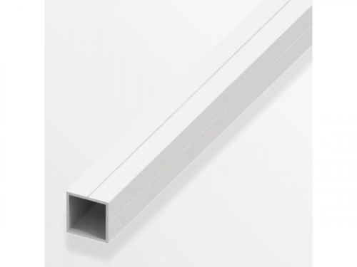 Tube Carré Pvc Mat, L.1 M X L.2.35 Cm X H.2.35 Cm