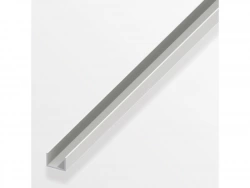 U Rectangulaire Pvc Mat, L.1 M X L.1.2 Cm X H.1 Cm