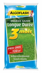Engrais longue durée ALGOFLASH 18 kgs 720 m²