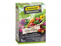 Engrais sang désséché, ALGOFLASH, 1.2 kg 25 m²