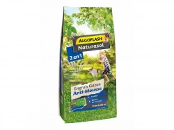 Engrais gazon antimousse ALGOFLASH, 8 kg