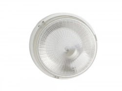 Hublot E27 sans ampoule rond, 100 W blanc
