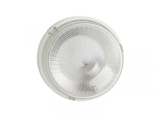 Hublot E27 sans ampoule rond, 100 W blanc