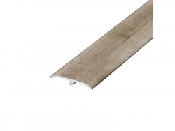 Barre De Seuil À Fixer Avec Cheville Invisible À Coller Effet Bois, L.37 Mm X L