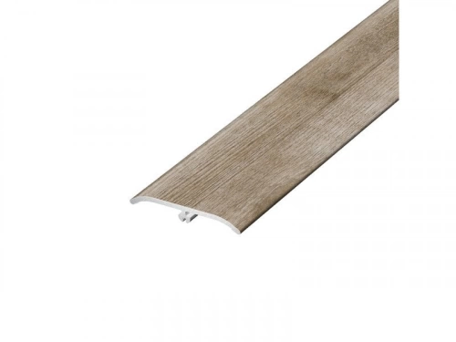 Barre De Seuil À Fixer Avec Cheville Invisible À Coller Effet Bois, L.37 Mm X L