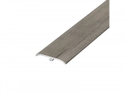 Barre De Seuil À Fixer Avec Cheville Invisible À Coller Effet Bois, L.37 Mm X L