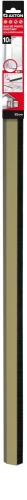 Bas de porte à visser brosse AXTON,  L.93 cm bronze