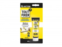 Colle Mastic Tout Fixer Au Mur Axton, 40Ml