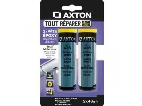 Pâte Époxy Tout Reparer Axton, 96 G