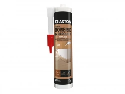Mastic d'étanchéité boiserie, parquet et plinthe, AXTON, 280 ml chêne moyen
