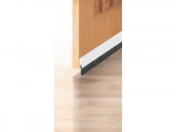 Bas de porte adhésif brosse AXTON, L. 100 cm blanc
