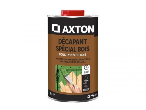 Décapant gel spécial bois AXTON 1L