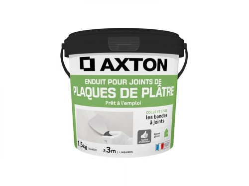 Enduit pour bande a joint en pate AXTON 1.5 kg